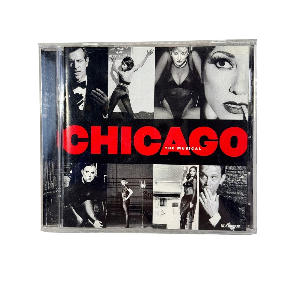 Chicago The Musical Original Broadway Cast Recording CD John Kander Fred Ebb
